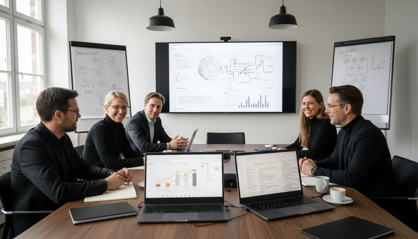 Datenanalyse Unternehmen Meeting
