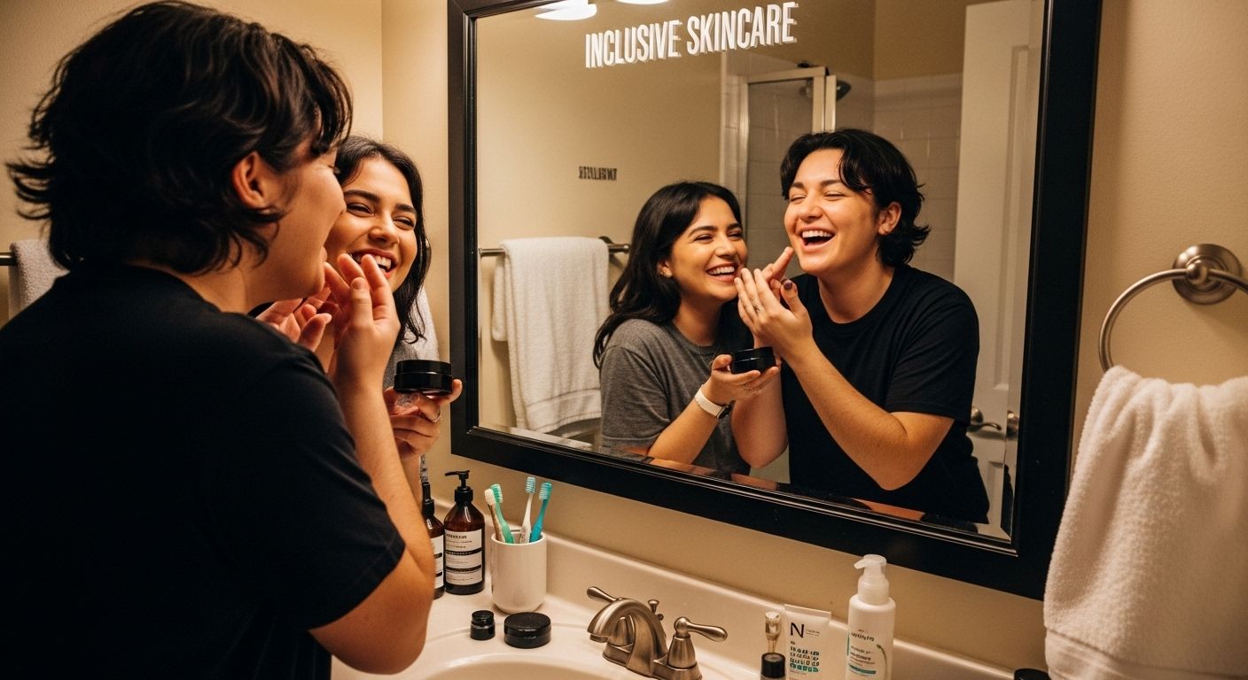 inclusive skincare self care