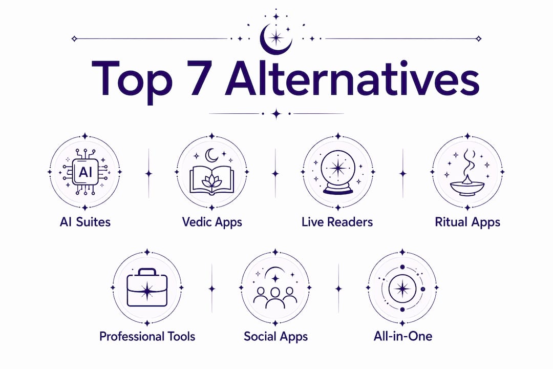Infographic ranking top spiritual app categories