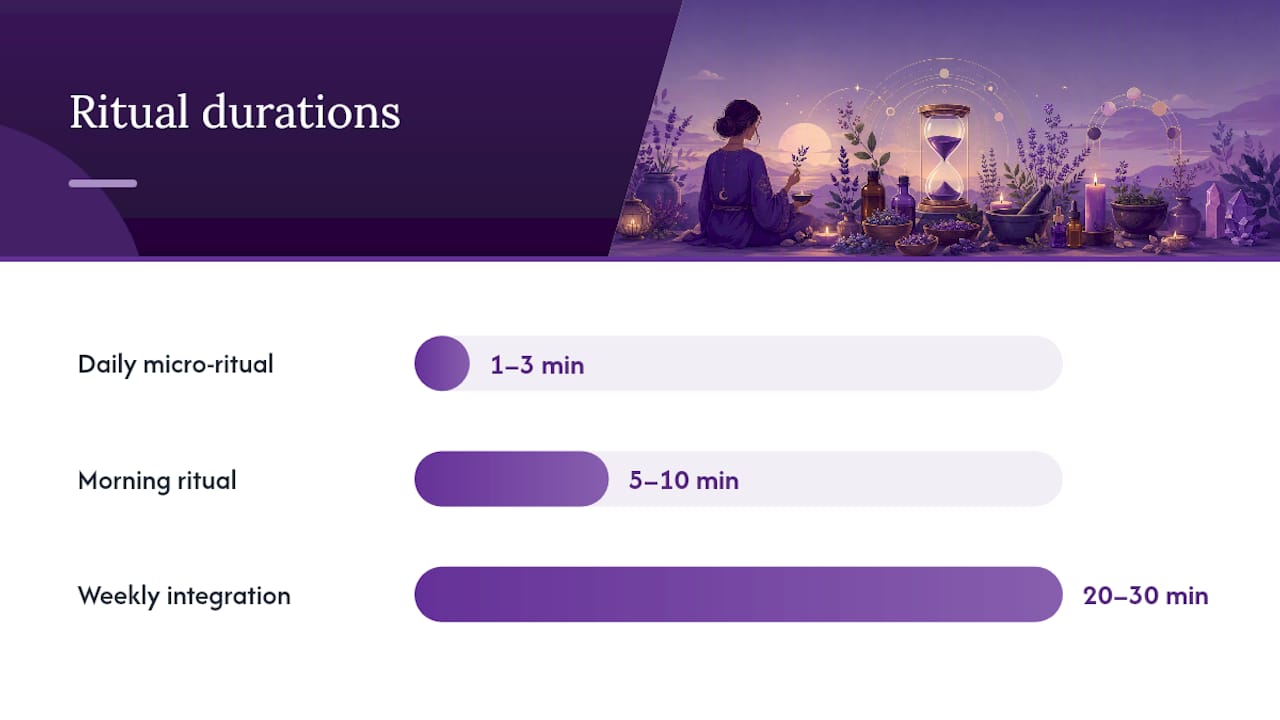 What do sample routines and timing look like in practice? — overview diagram