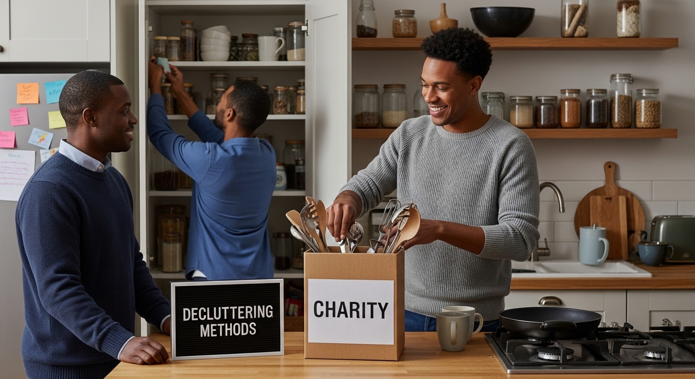 kitchen decluttering methods