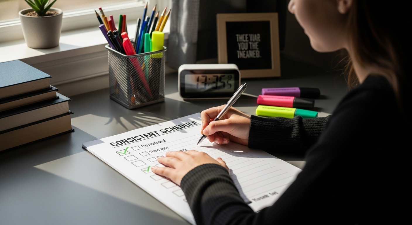 homework schedule student workspace