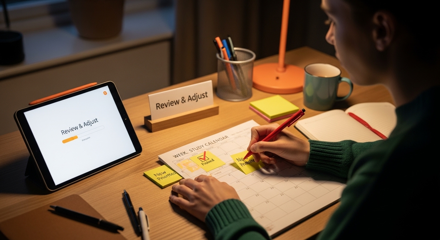 review study schedule