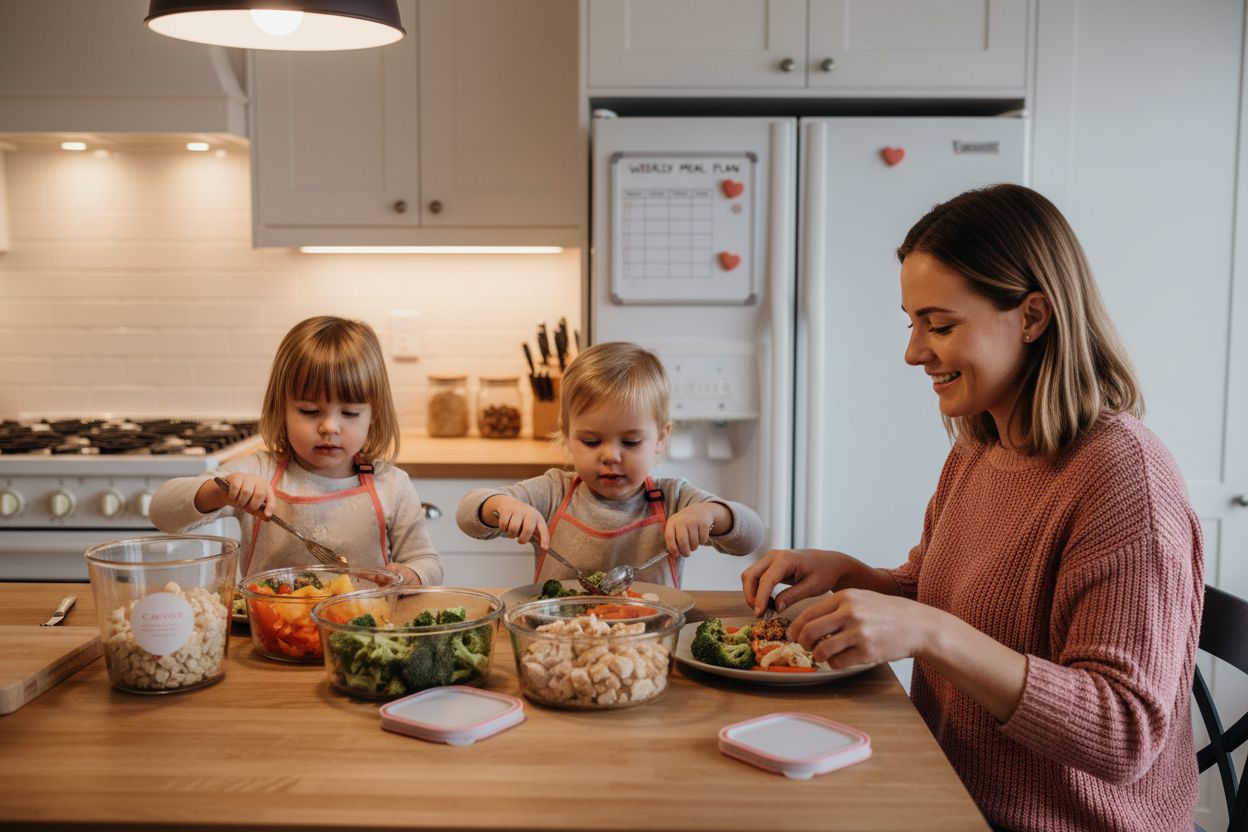 meal prep family dinner routine
