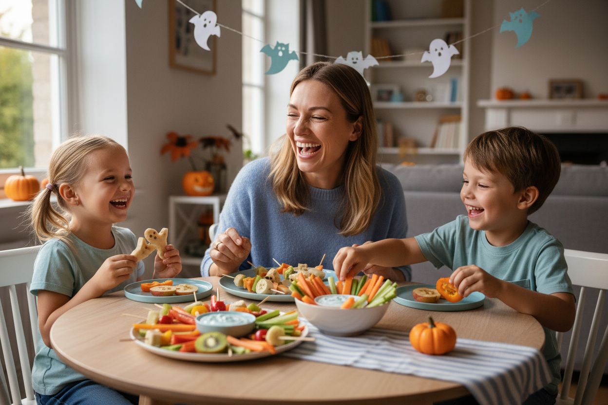 healthy Halloween snacks kids