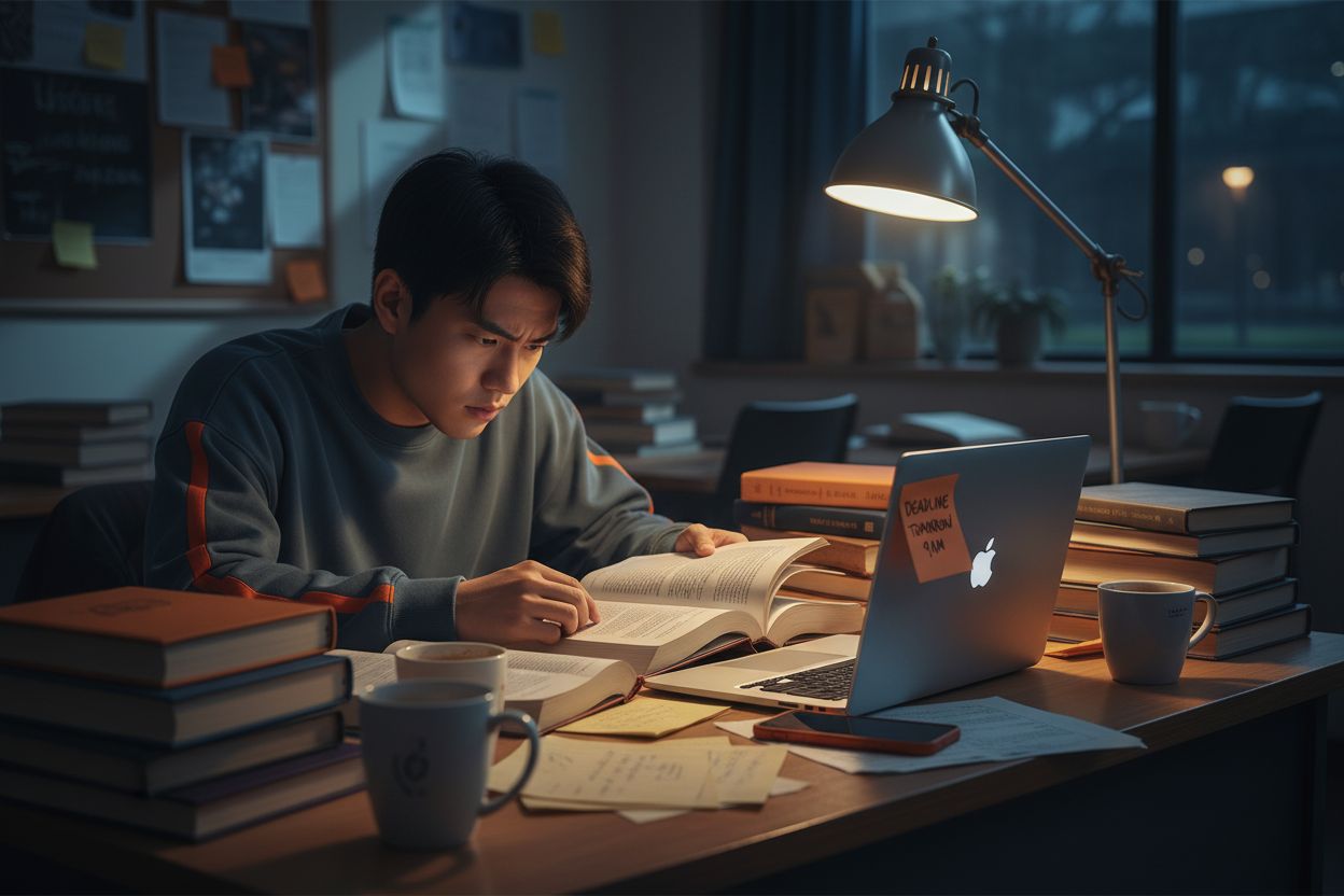 student study stress