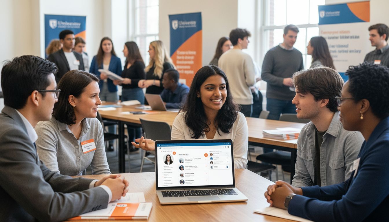 online in-person networking