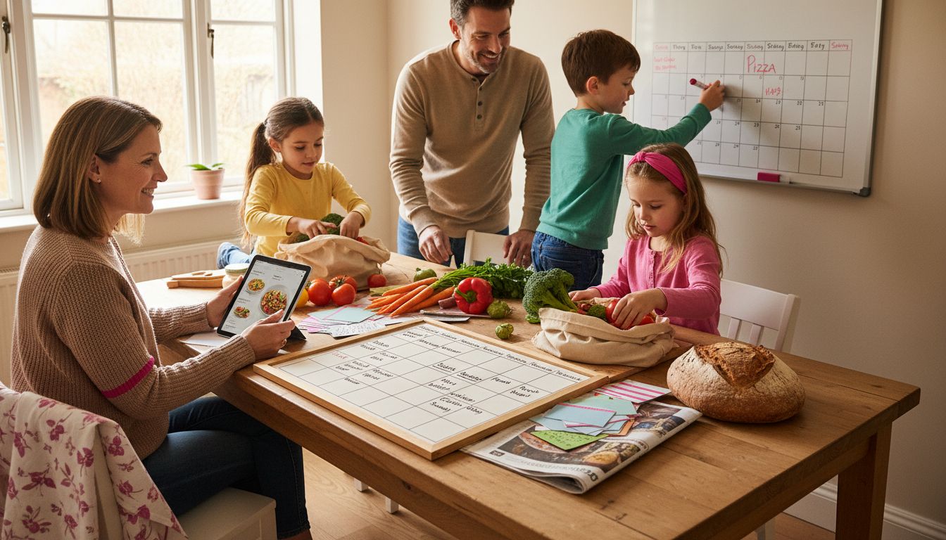 family meal prep organization