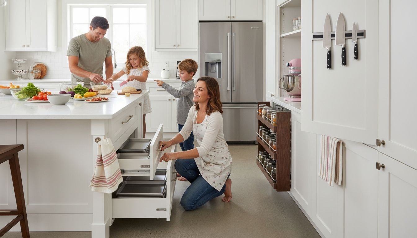 kitchen hidden storage
