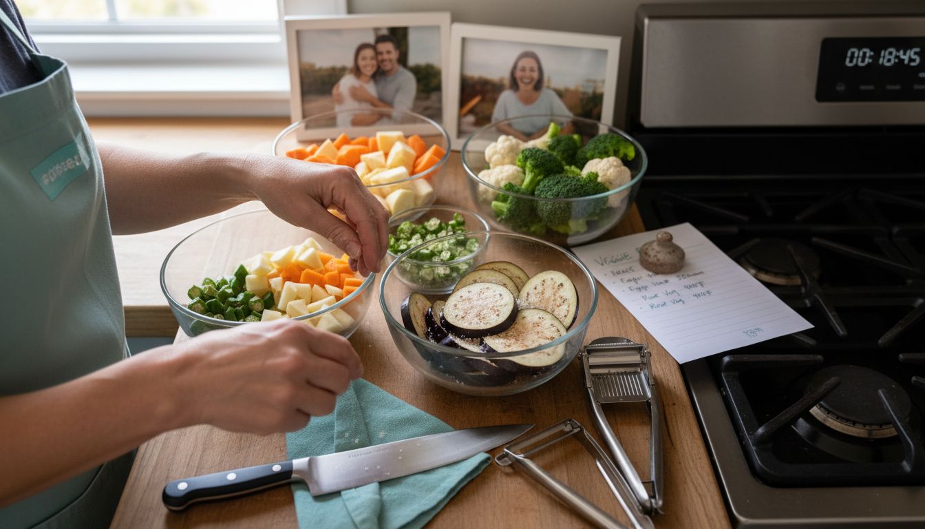 vegetable prep techniques
