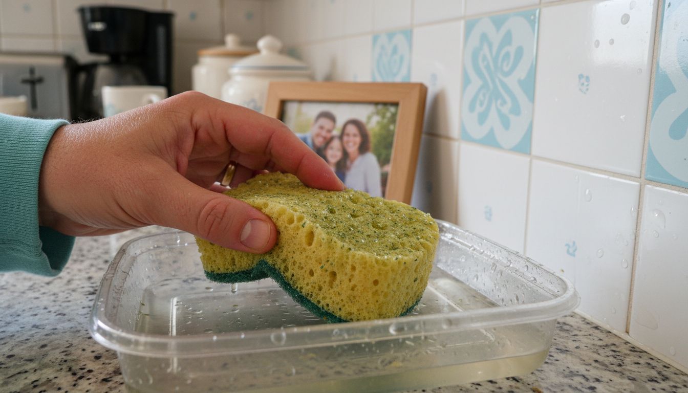 bacteria on sponge