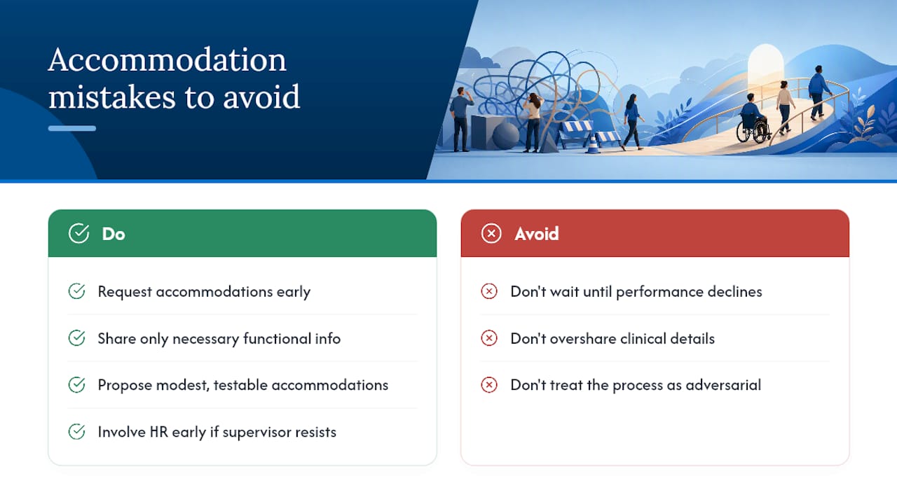 What workplace advisors say employees most often miss — overview diagram