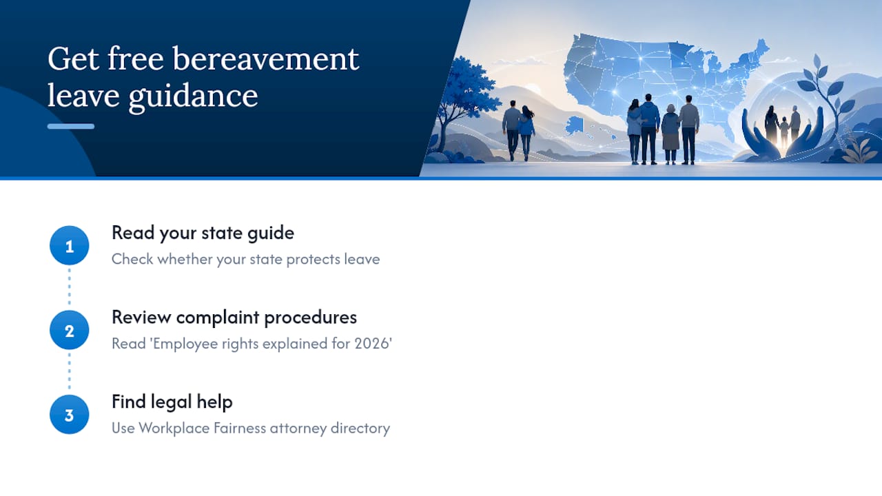 Get Free Guidance on Your Bereavement Leave Rights — overview diagram