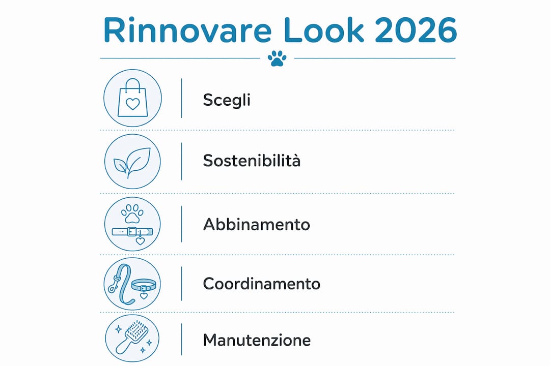 Guida illustrata 2026: tutti i passaggi per scegliere gli accessori giusti per il tuo animale domestico