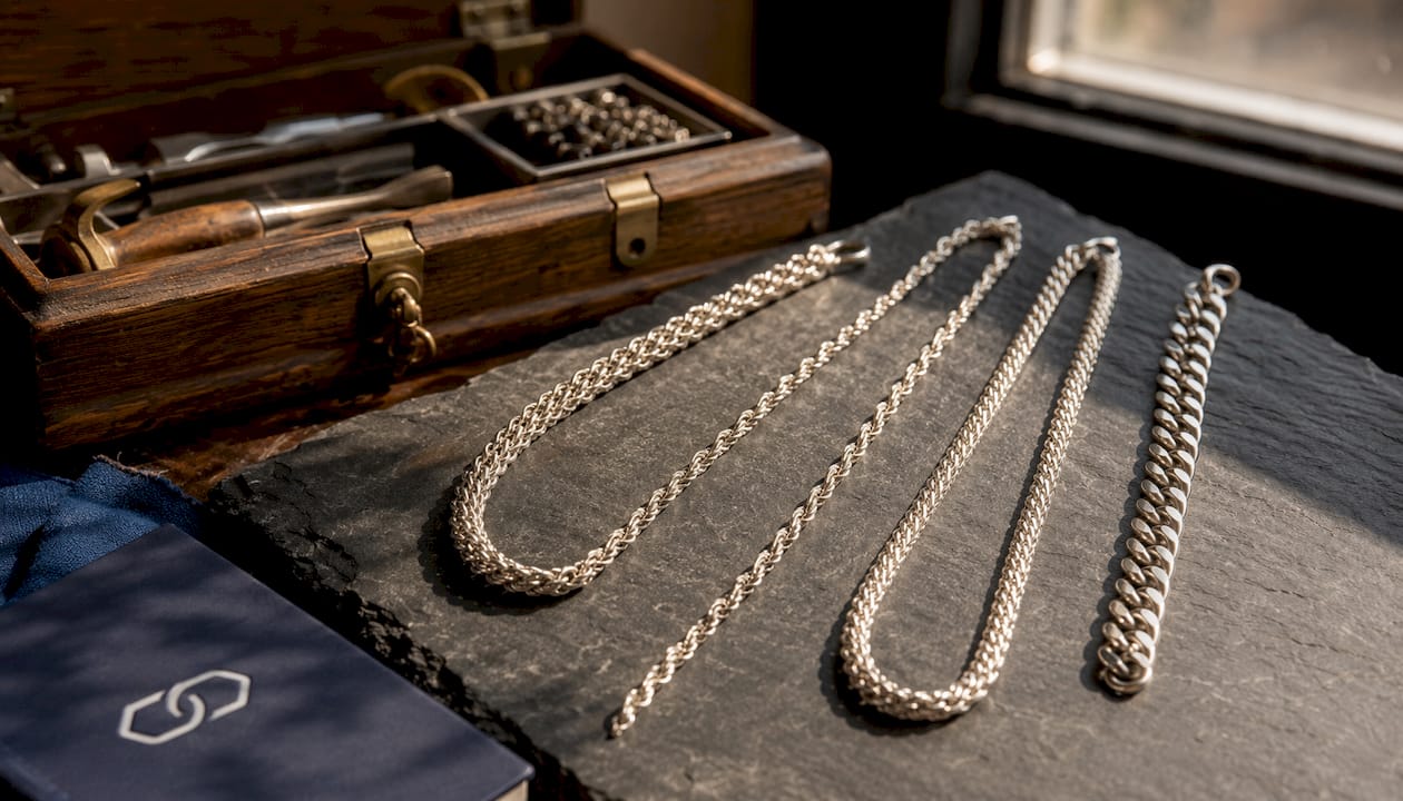 Comparison of different chain styles