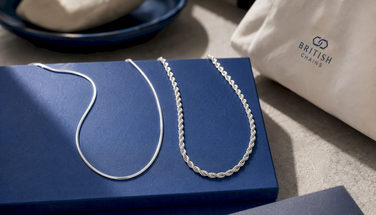 2mm Sterling Silver 925 Snake Chain Necklace – 18 Inch Womens & Girls | Polished Diamond Cut Hypoallergenic