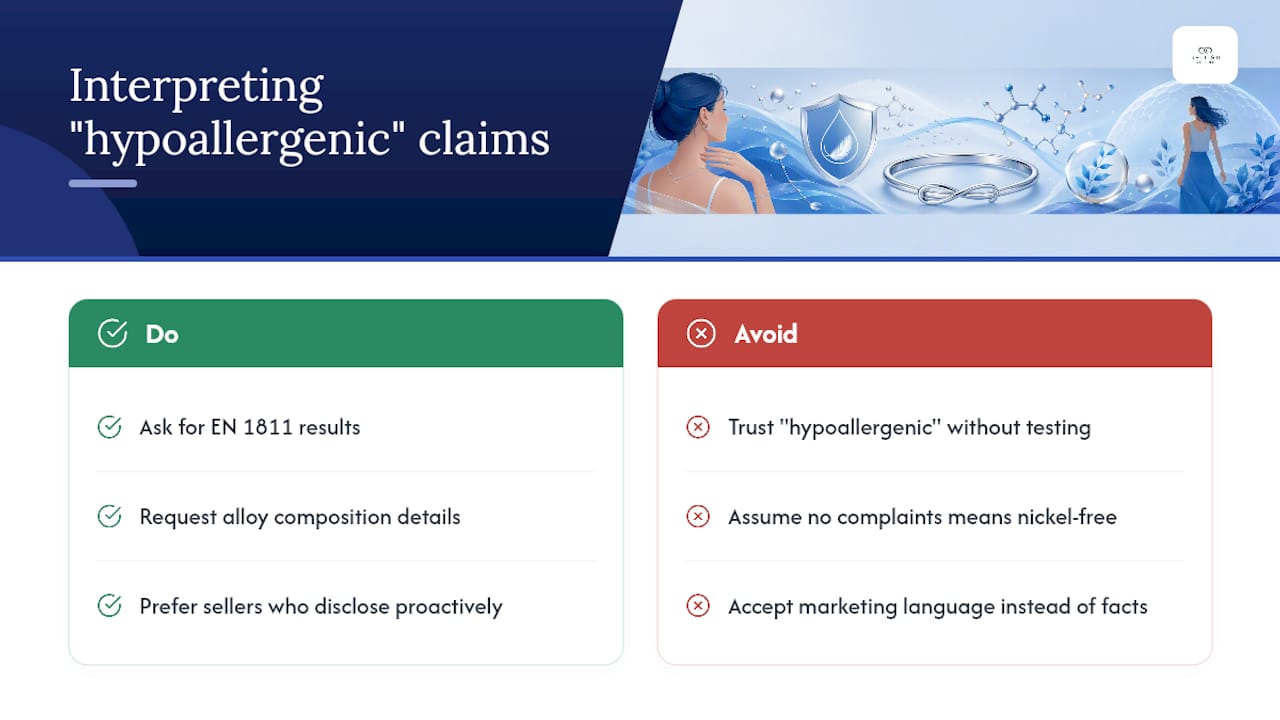 Why "hypoallergenic" claims deserve healthy scepticism — overview diagram