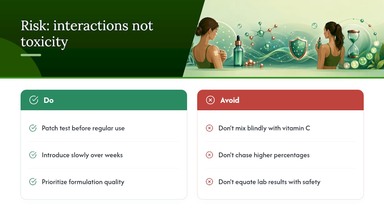 Why Most Copper Peptide Advice Misses the Real Risk — overview diagram