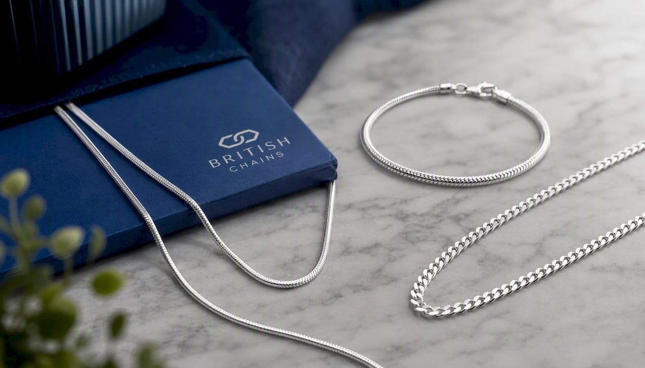 2mm Sterling Silver 925 Snake Chain Necklace – 18 Inch Womens & Girls | Polished Diamond Cut Hypoallergenic