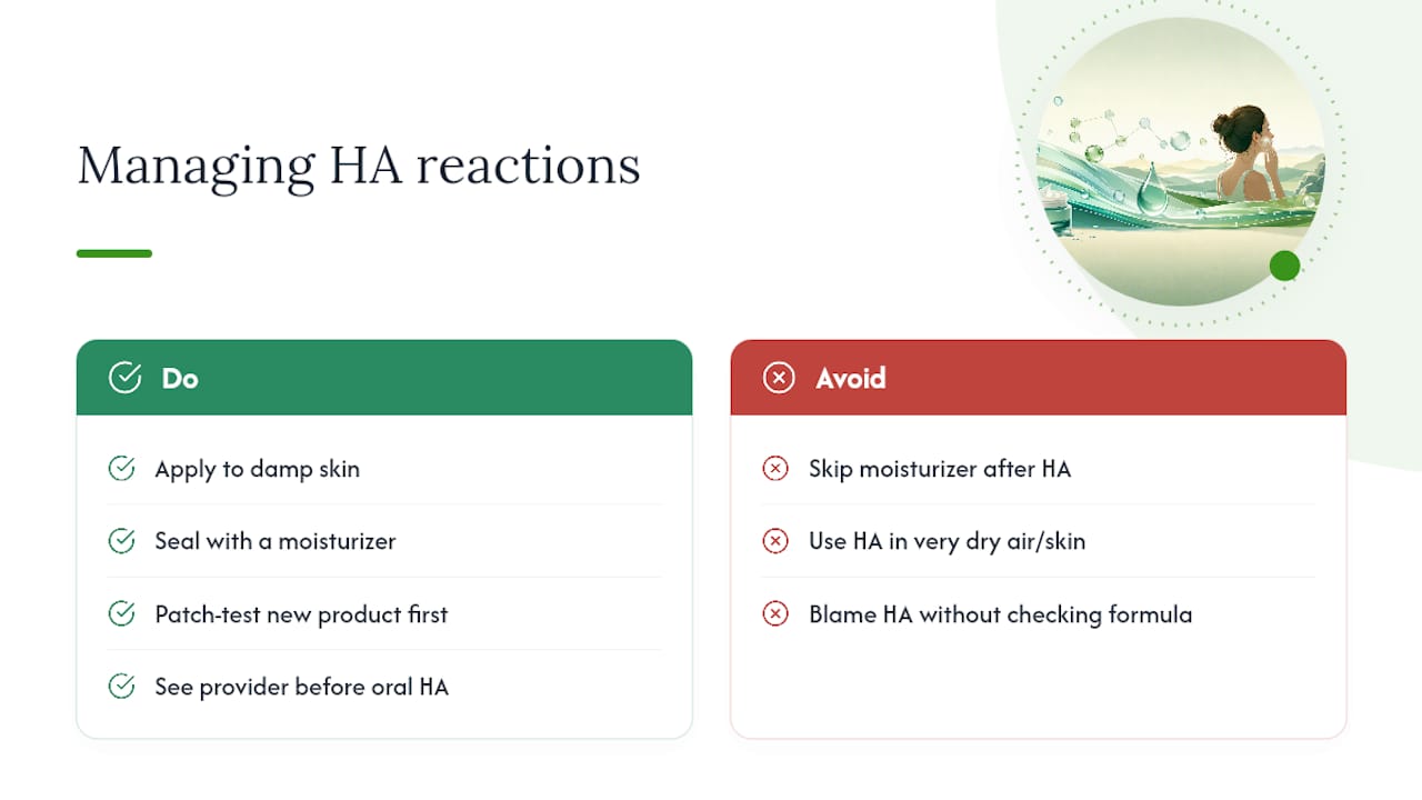 Possible Side Effects and Skin Reactions — overview diagram