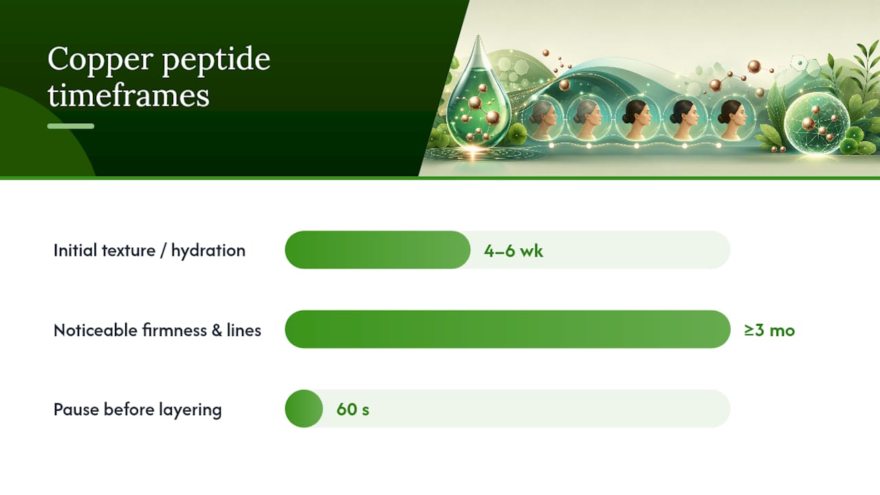 How to Use Copper Peptide Serums for Wrinkles — overview diagram