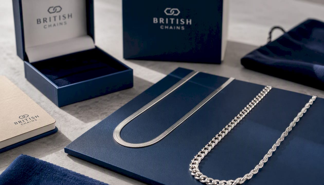 2mm Sterling Silver 925 Herringbone Chain Necklace – Womens & Girls | Polished Diamond Cut Multiple Lengths