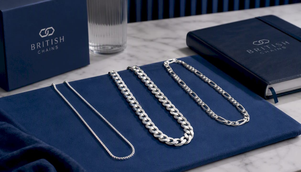 2mm Sterling Silver 925 Box Chain Necklace – Mens Womens Unisex | Polished Diamond Cut 4 Lengths