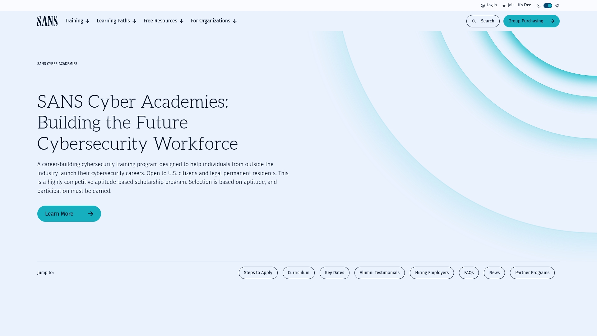 https://sans.org/cyber-academy
