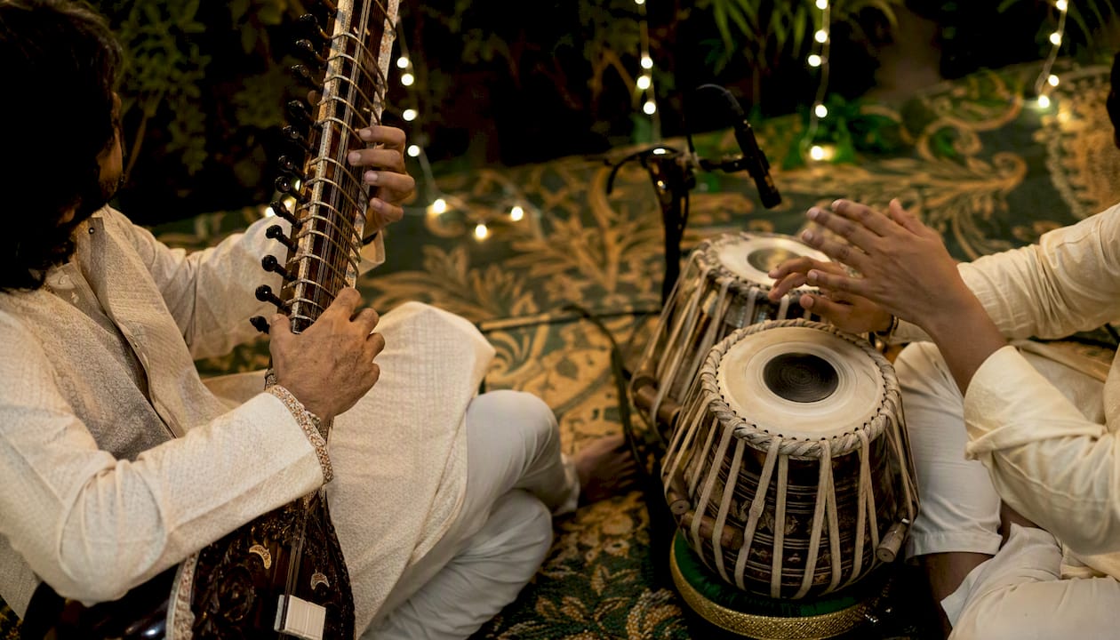 Rajib Karmakar sitarrajib Taal Instrument: A Sitarist's Quick Guide for Students and Planners 2 Hands of sitarist and tabla player synchronizing