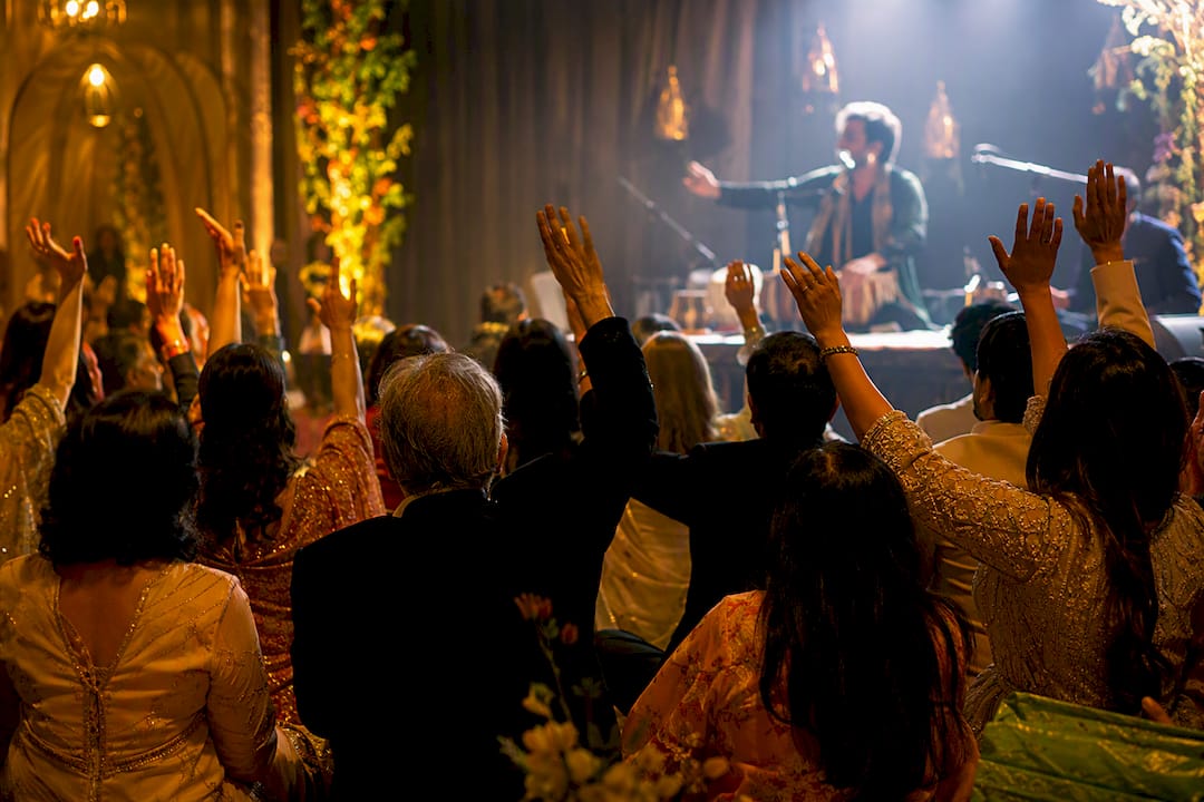 Rajib Karmakar sitarrajib 3 Live Sitar Moments Sangeet Music Planners Should Script 2 Sangeet guests joining a musical chorus