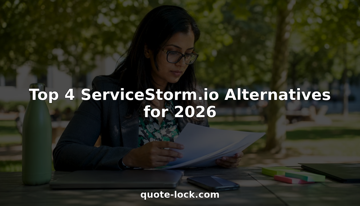 Top 4 ServiceStorm.io Alternatives for 2026