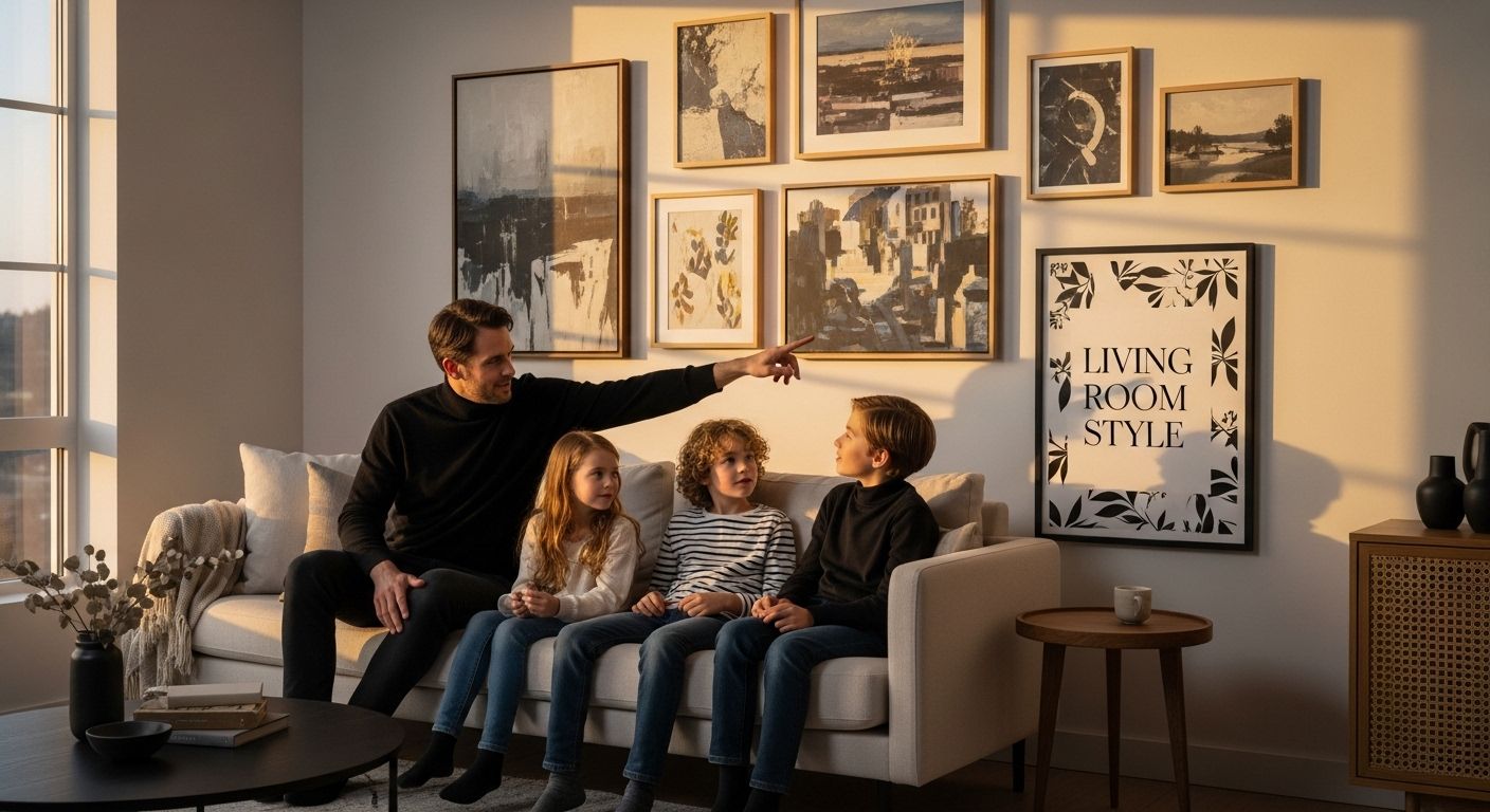 living room wall art