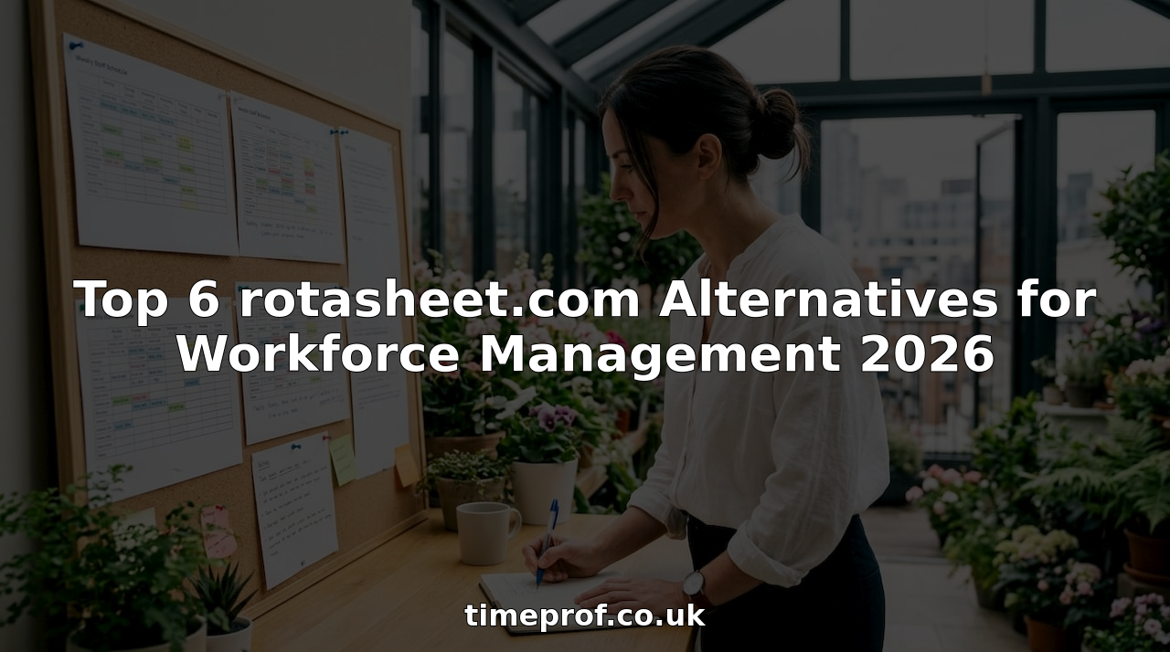 Top 6 rotasheet.com Alternatives for Workforce Management 2026