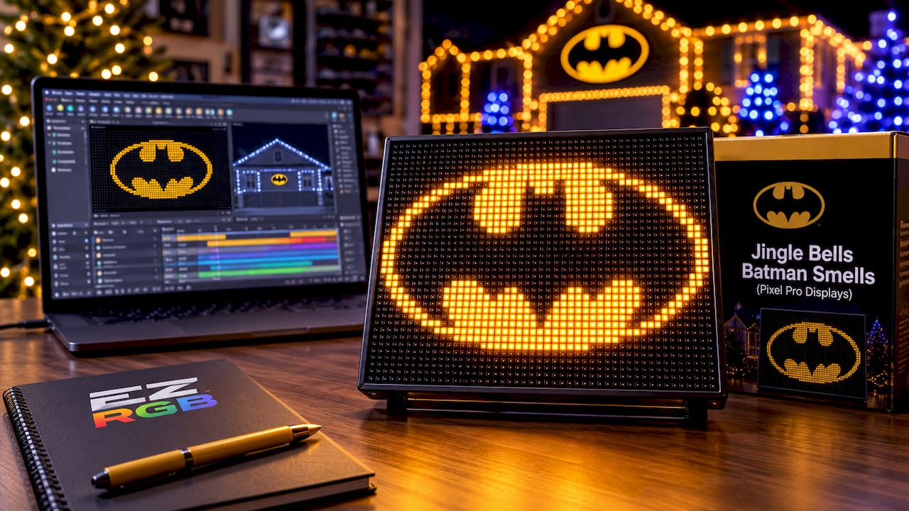 Ppd: Jingle Bells Batman Smells (Pixel Pro Displays)