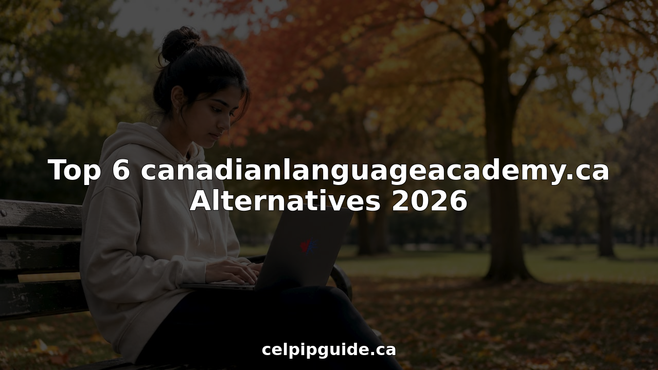 Student preparing for language exam online at home