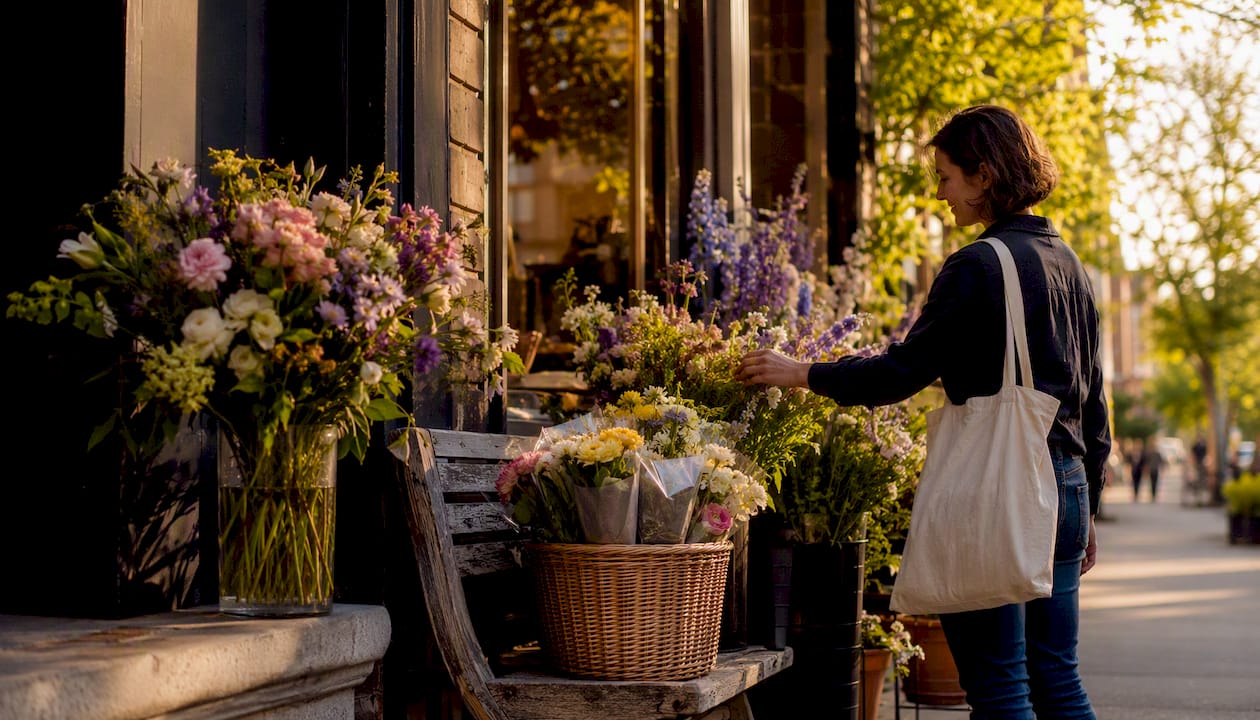Different flower delivery methods compared