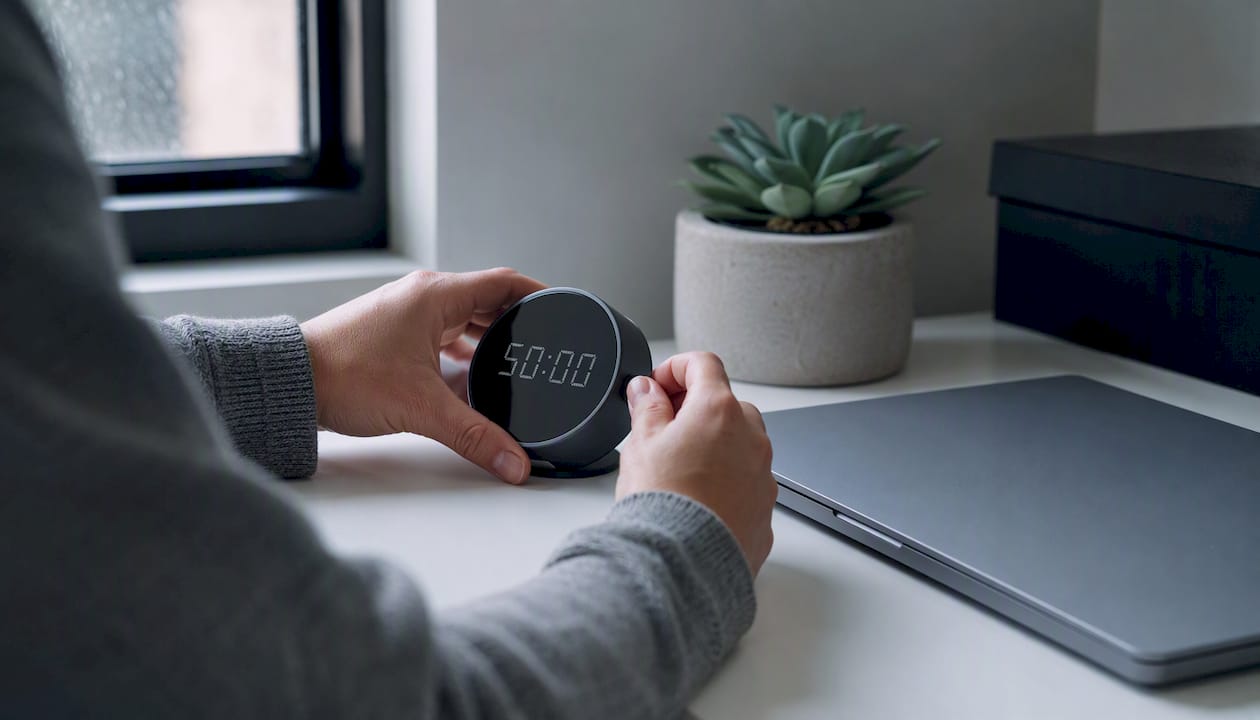 Hands setting timer for LLQP study practice