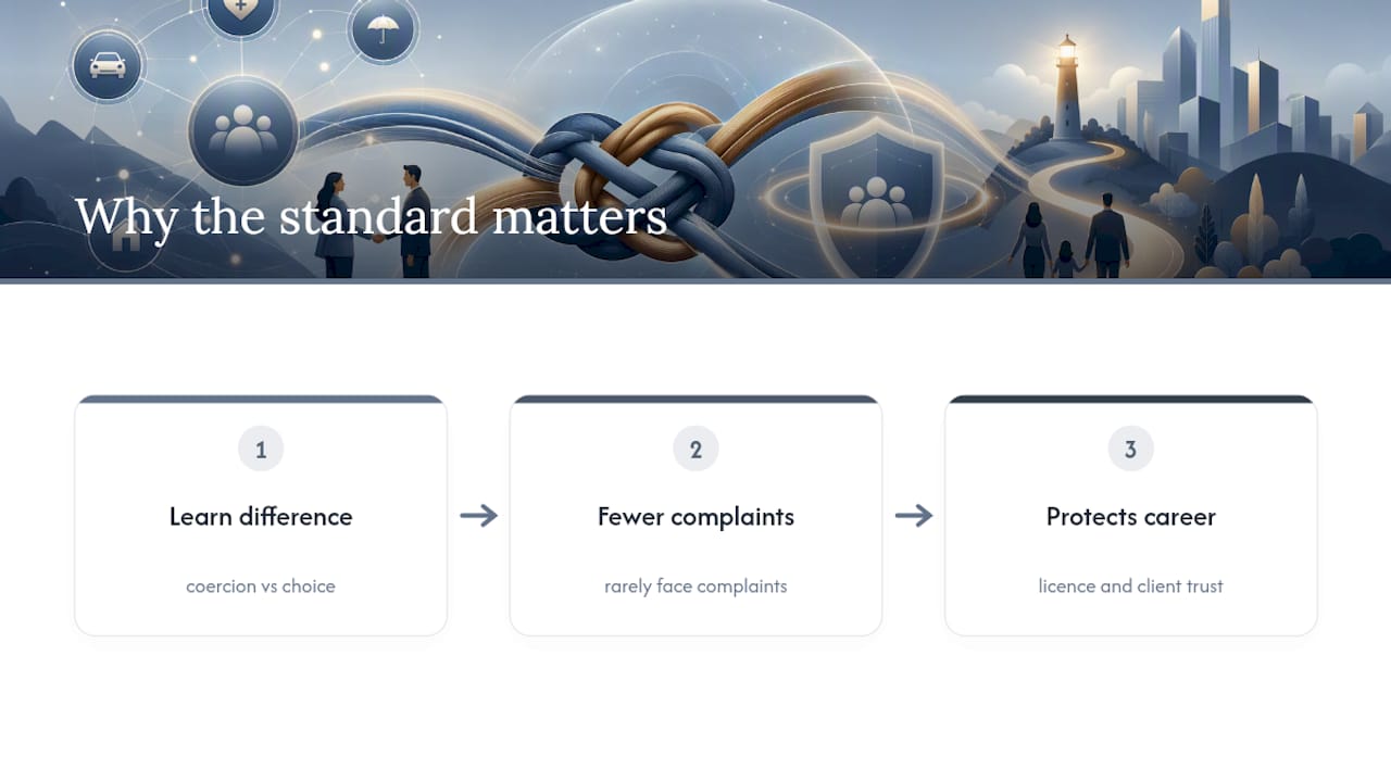 A note on why this standard matters beyond the exam — overview diagram