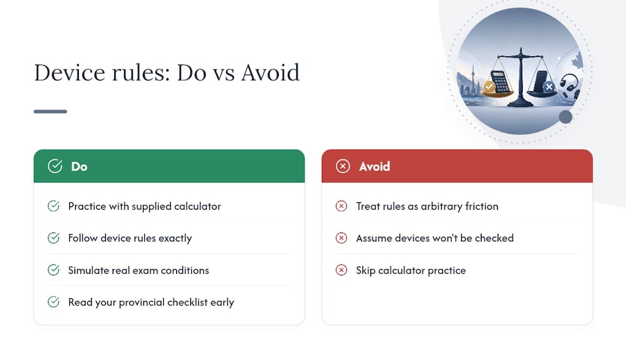 Why strict device rules protect you, not just the regulator — overview diagram