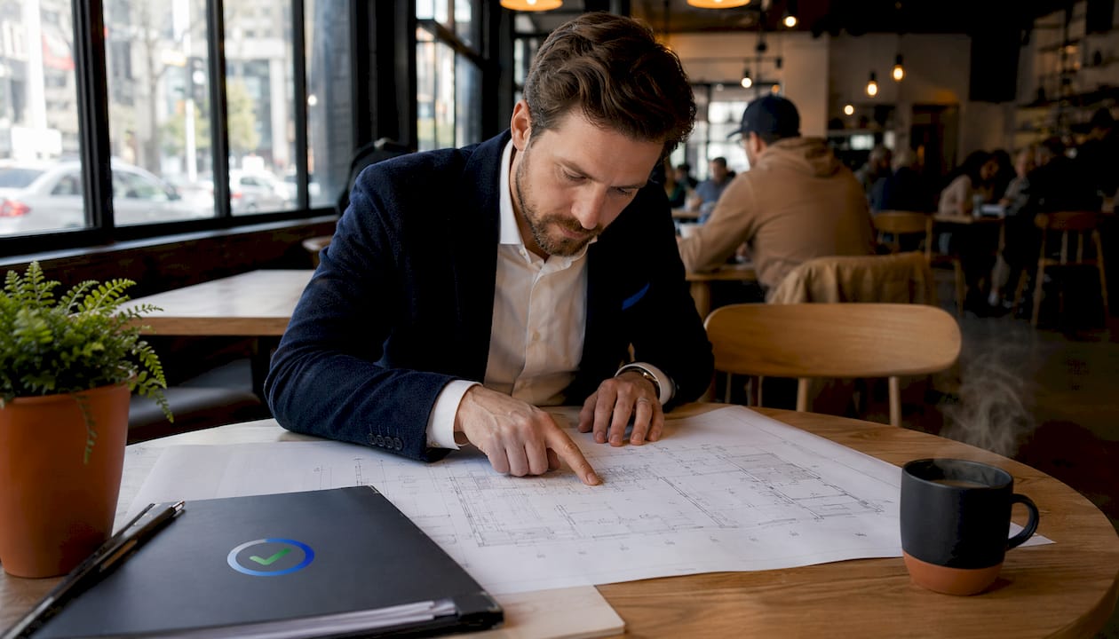 Condo board review of permit package documents