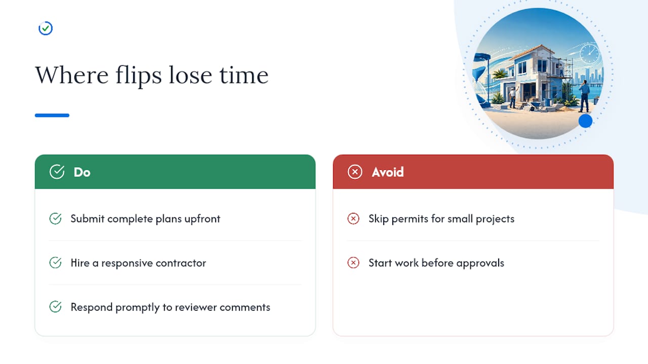 An experienced reviewer's take on where flips actually lose time — overview diagram