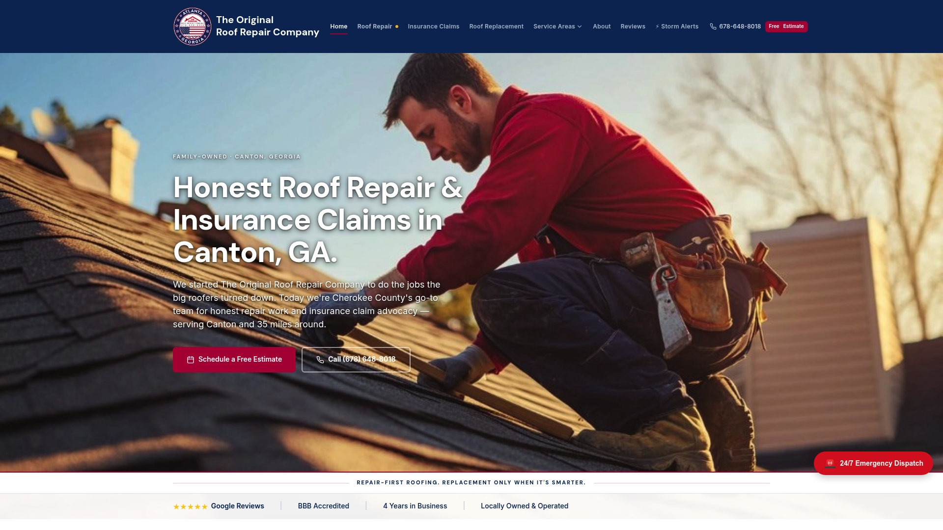 https://theoriginalroofrepaircompany.com