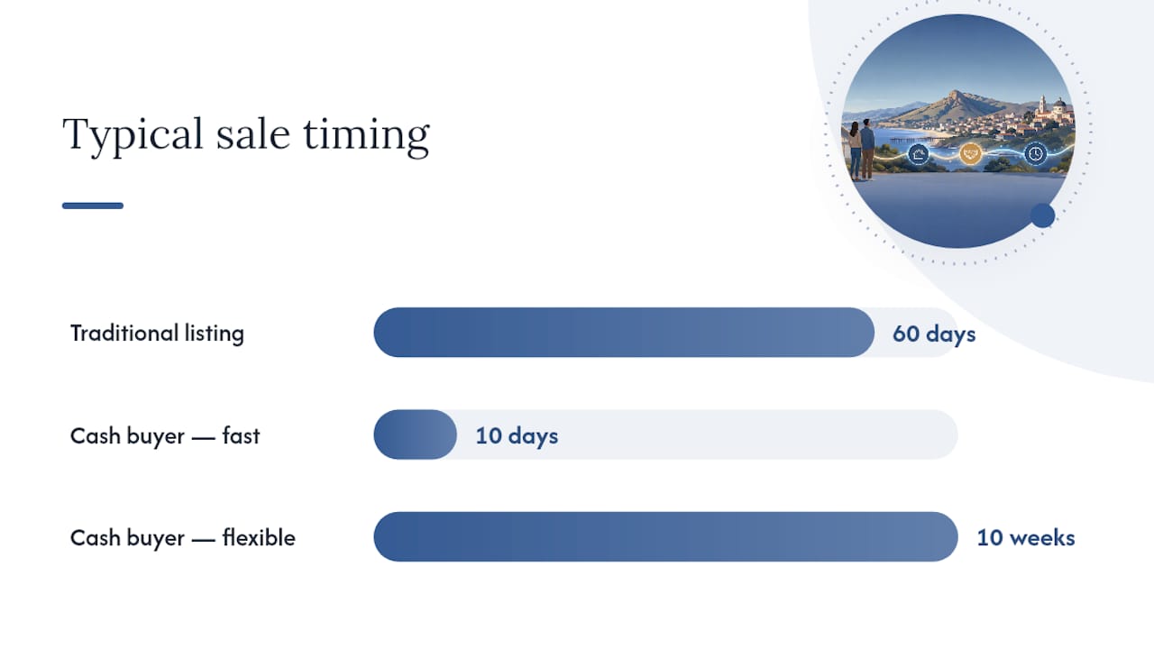 How SLO Cash Buyer Delivers a Fair Cash Offer — overview diagram