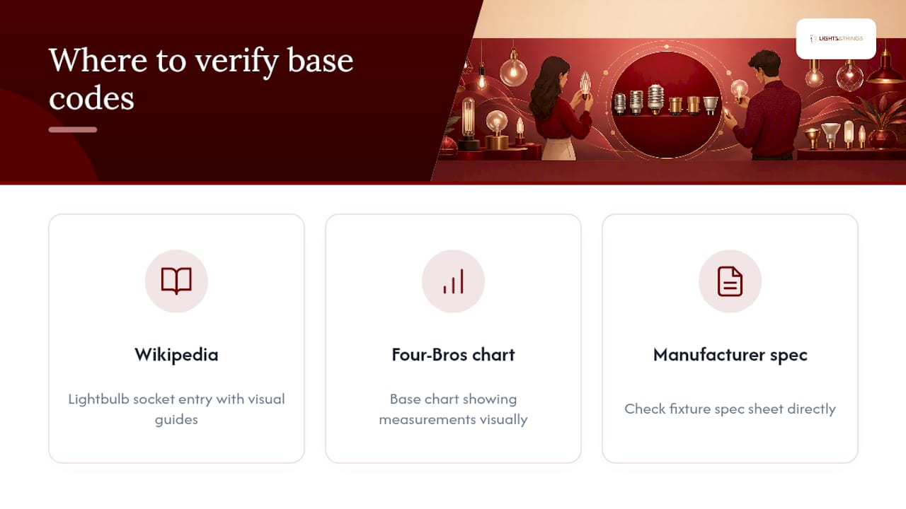 Where to Verify Base Codes and Measurements — overview diagram