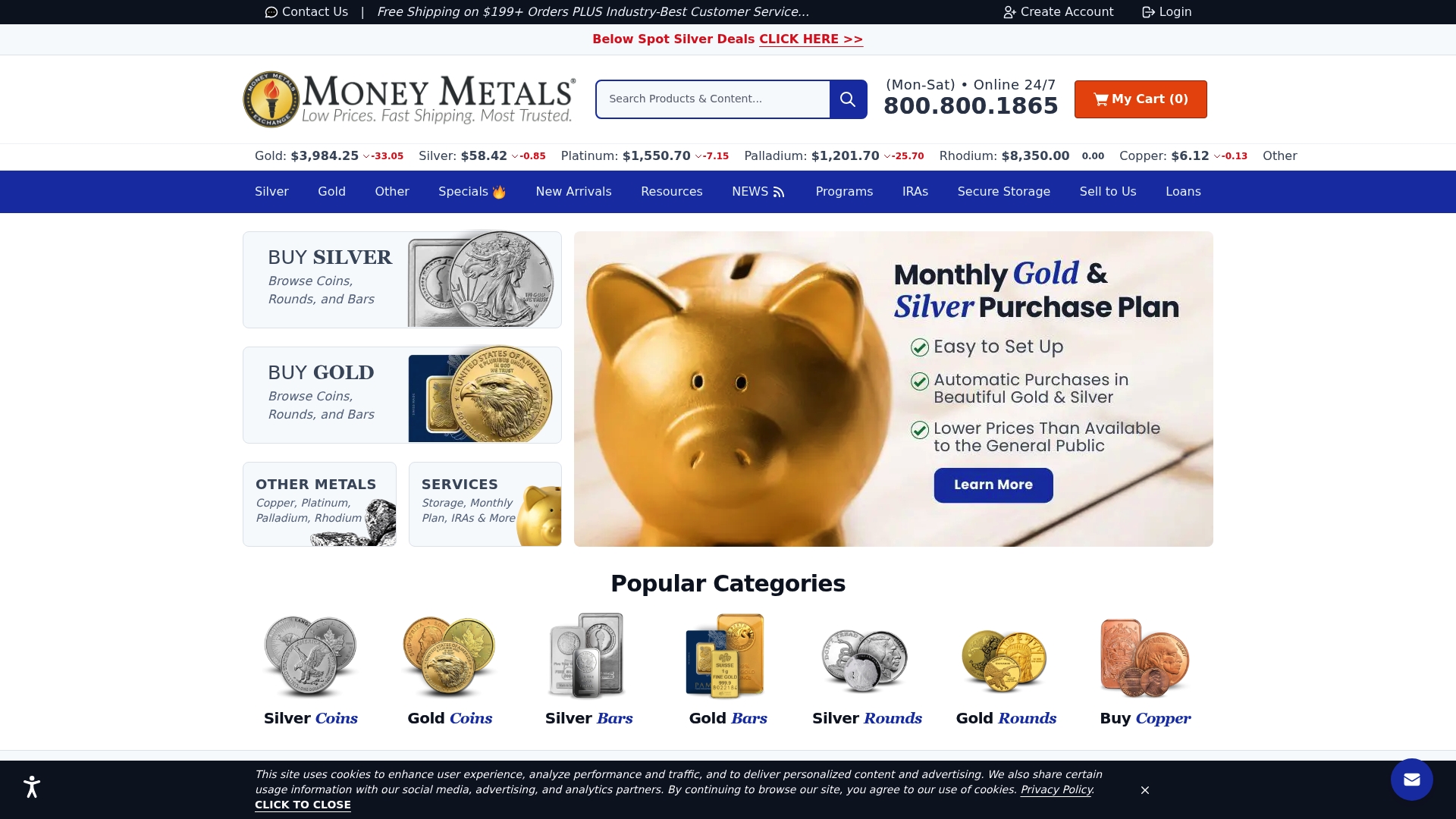 https://moneymetals.com