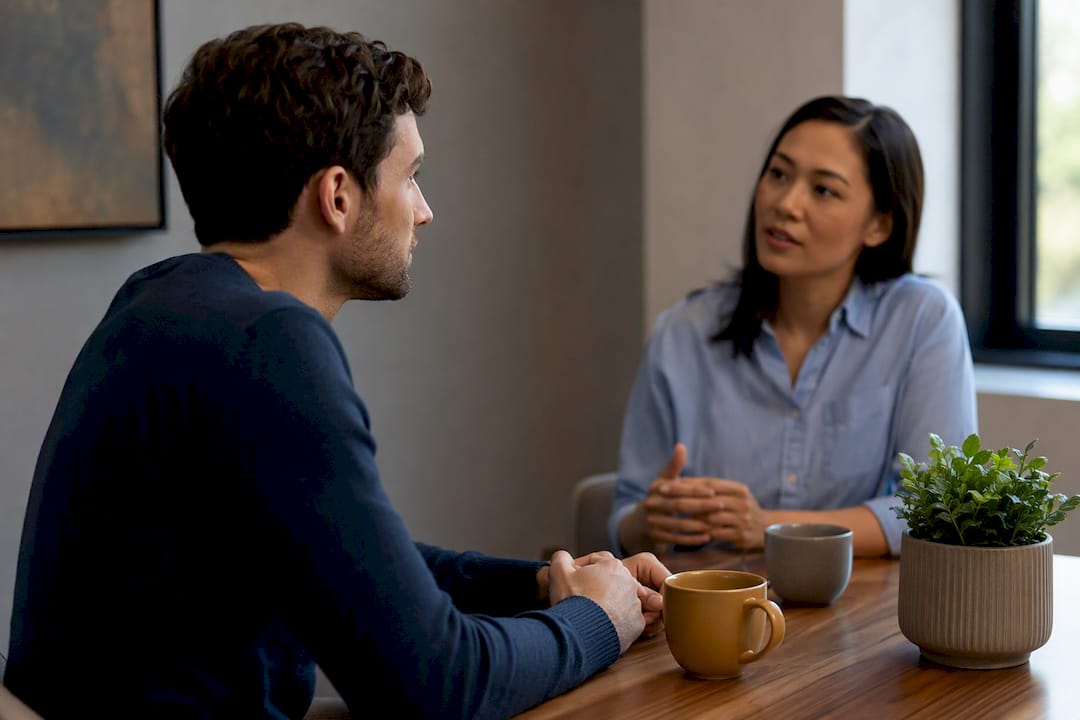 Manager listening during a one-on-one