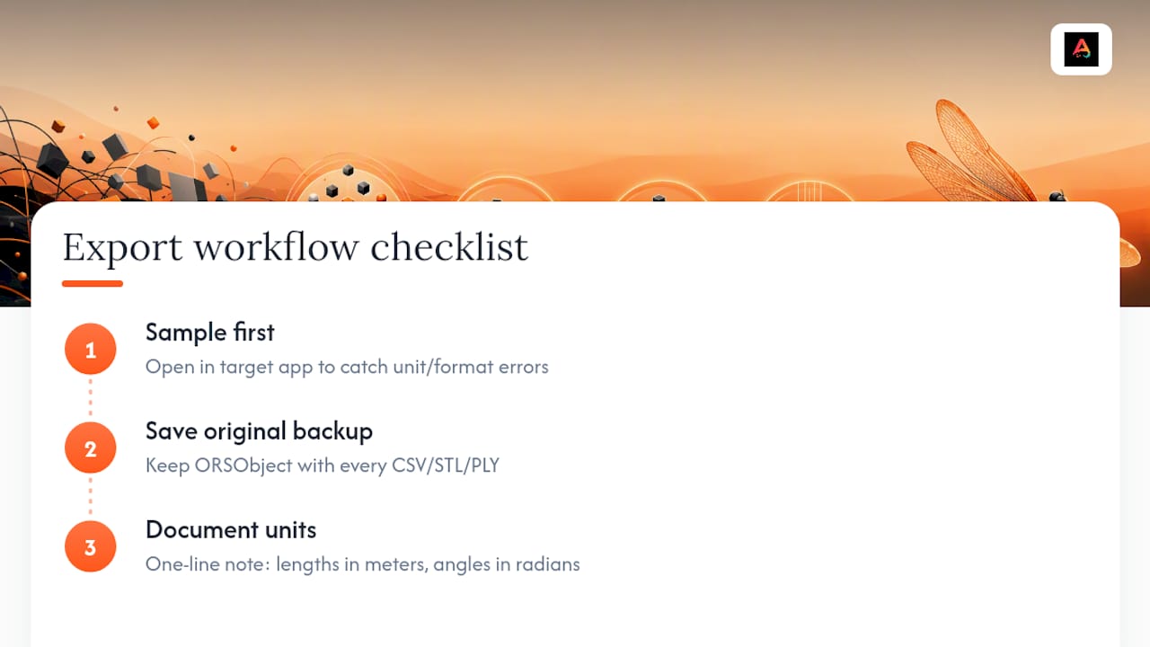 A Simple Workflow That Prevents Most Export Headaches — overview diagram