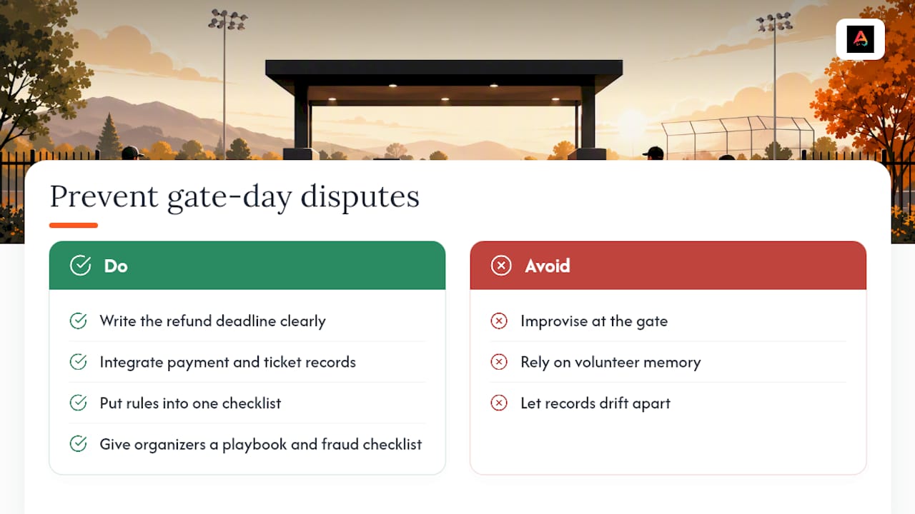 Why Checkout Clarity Beats Gate-Day Improvisation — overview diagram