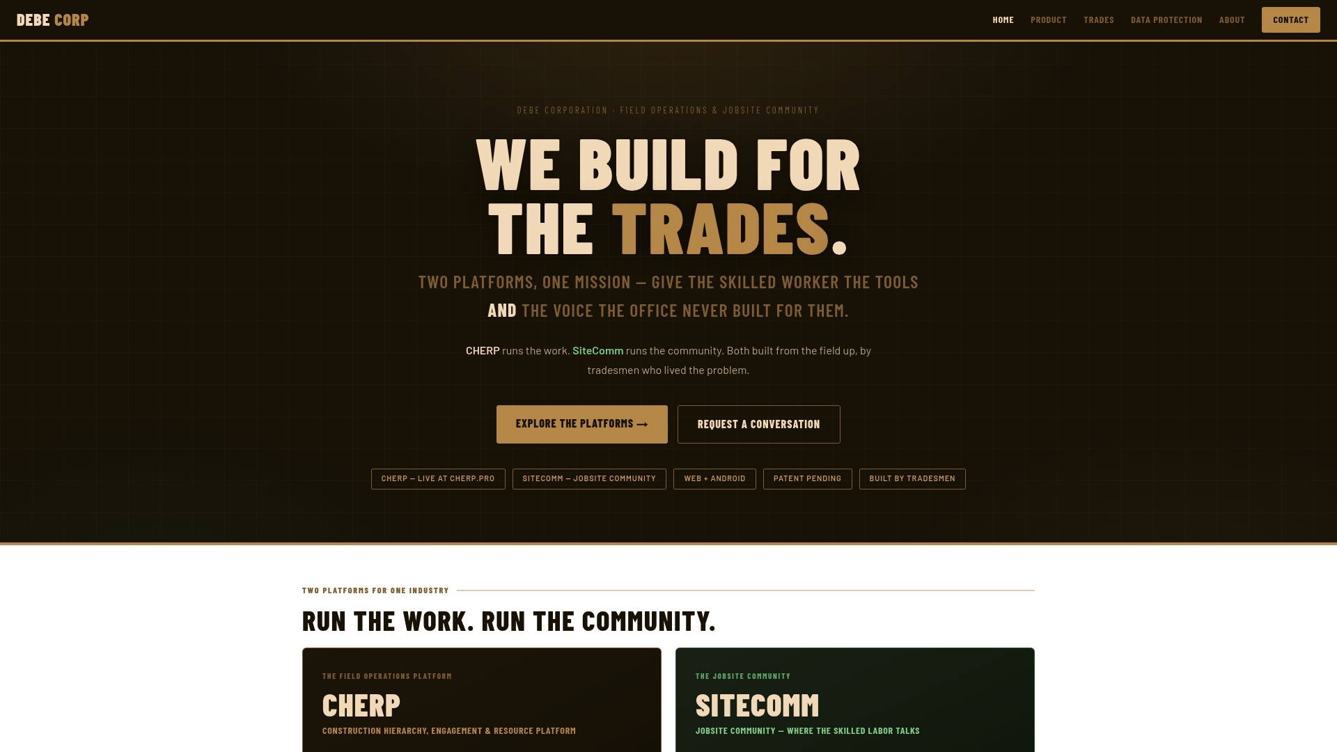 https://debecorp.com