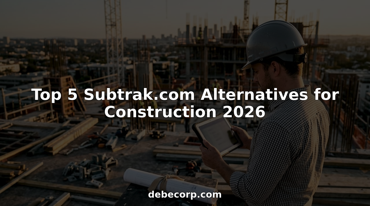 Top 5 Subtrak.com Alternatives for Construction 2026